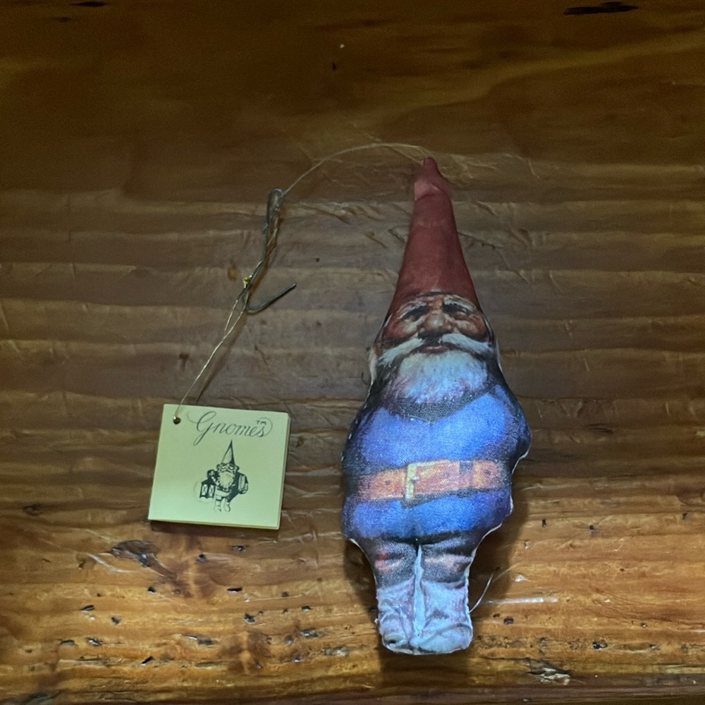Vintage  Gnome Ornament